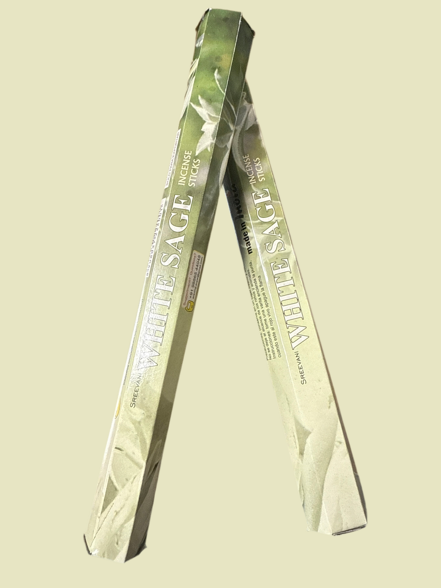 Incienso Sahumerio Artesanal salvia blanca