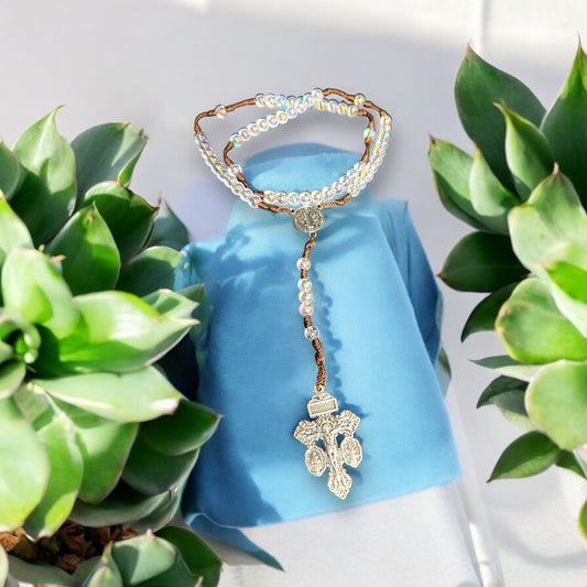 Rosario de verano centros de metal