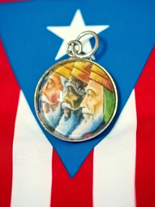 Dije Reyes Magos con Cadena - Raíces de Mi Isla