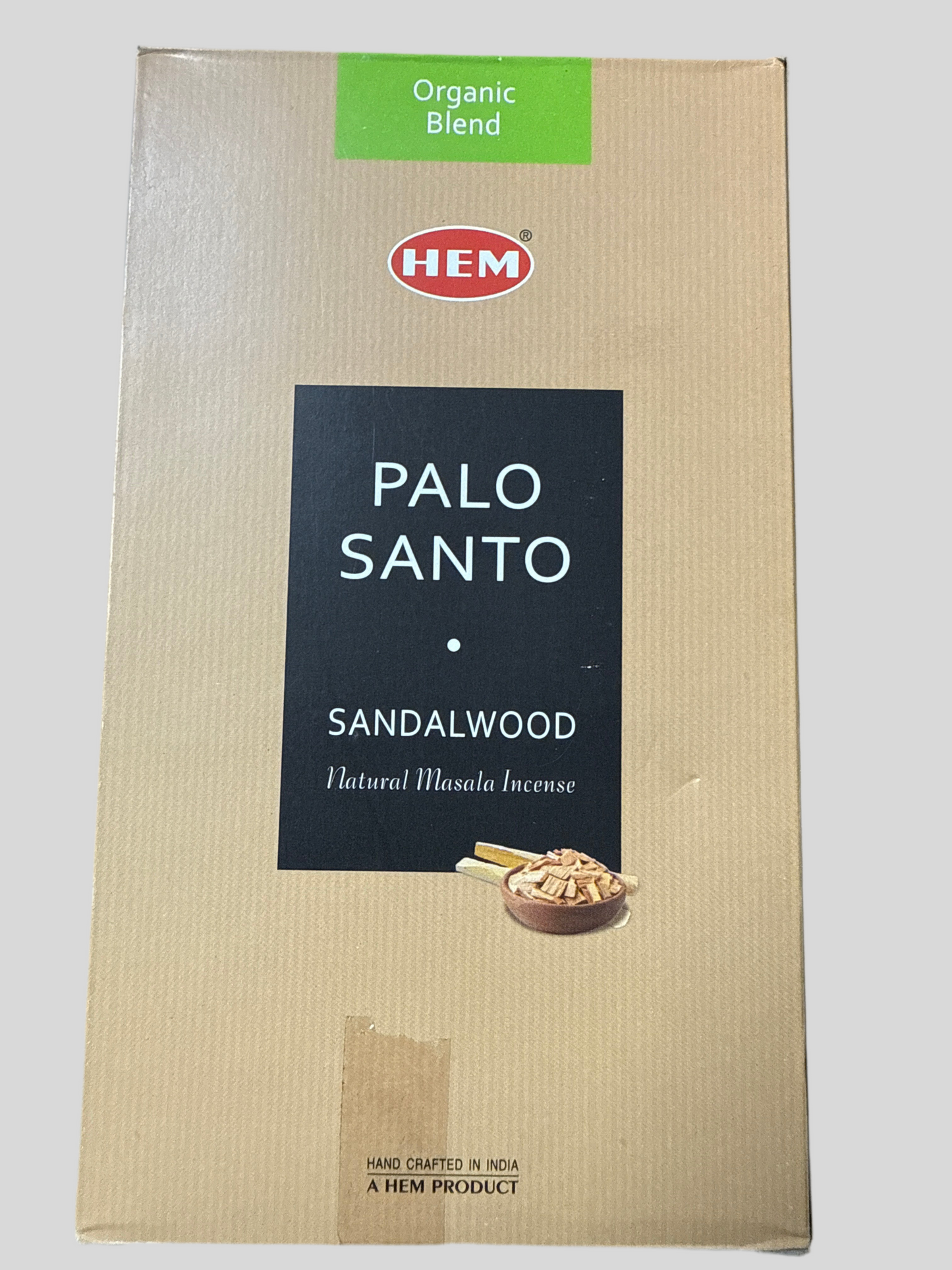 Incienso HEM Palo Santo - Sándalo Natural