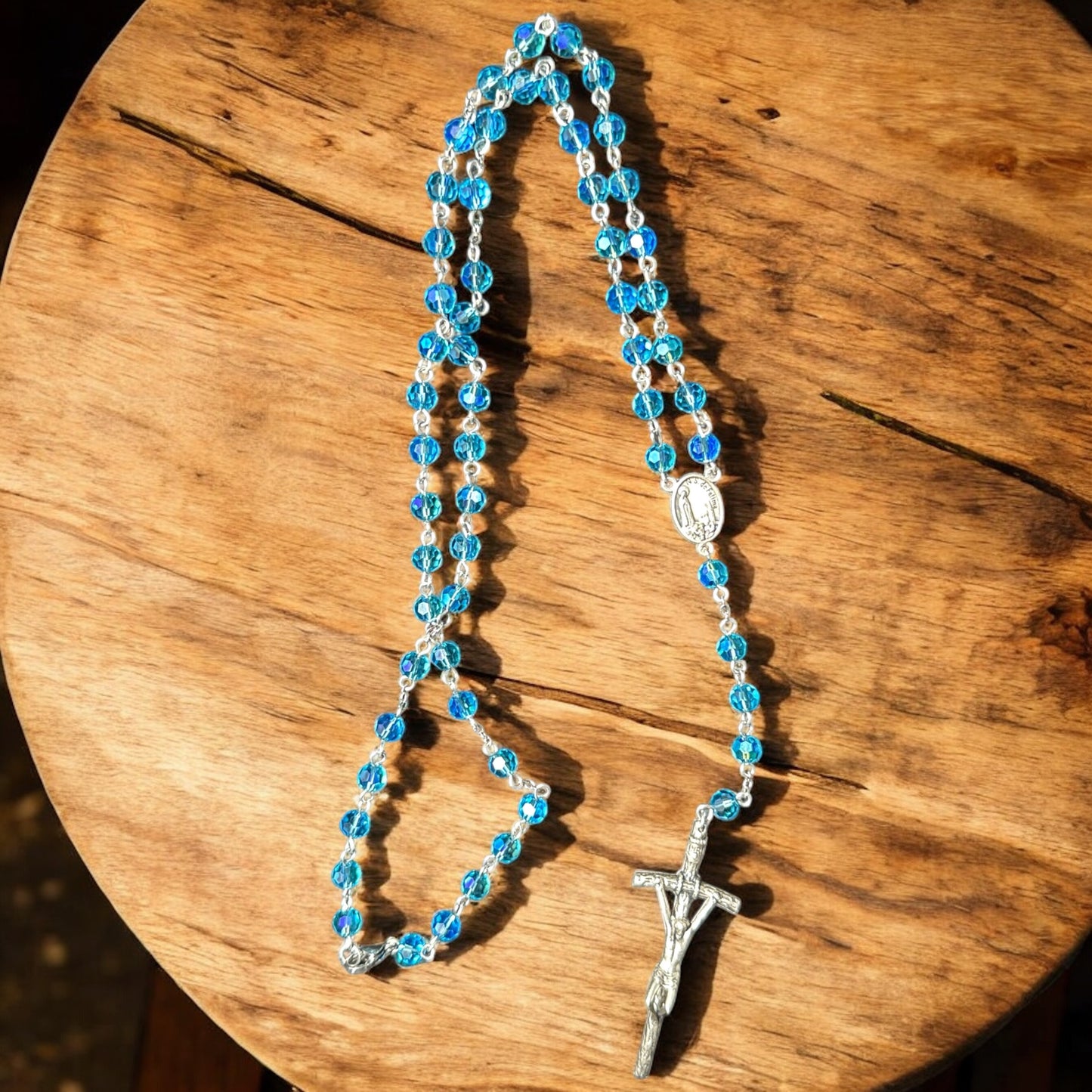 Rosario con cruz de San Juan XXIII
