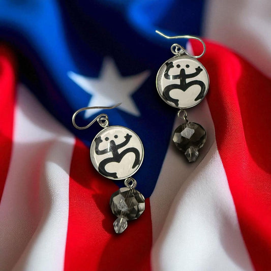 Aretes Coquí Taíno - Raíces de Mi Isla