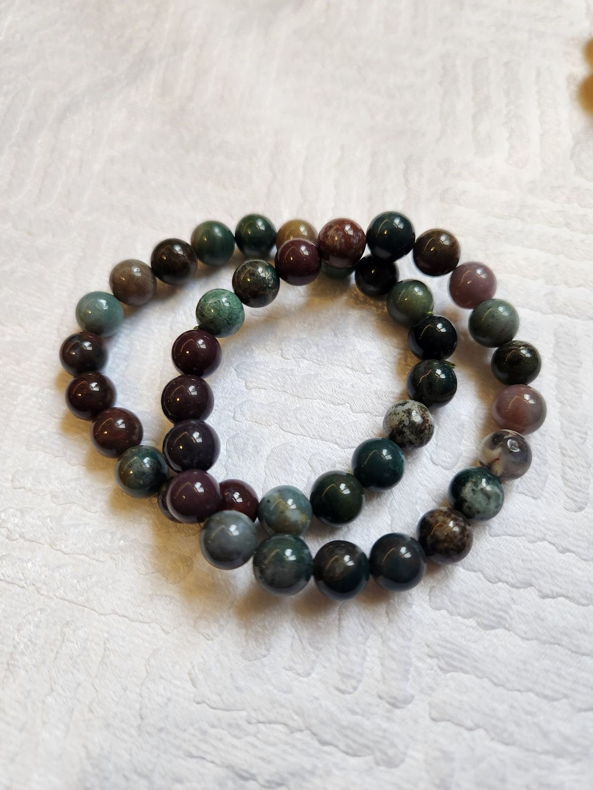 Pulsera Jaspe Océano 8mm