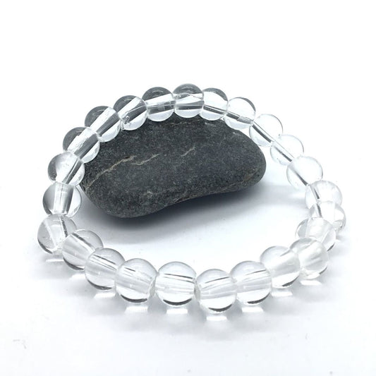 Pulsera Cuarzo Cristal 8mm