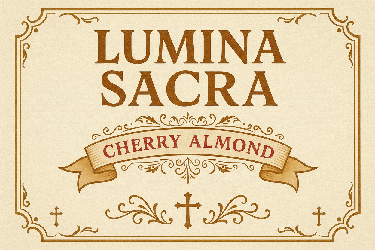 Etiqueta Lumina Sacra Cherry Almond
