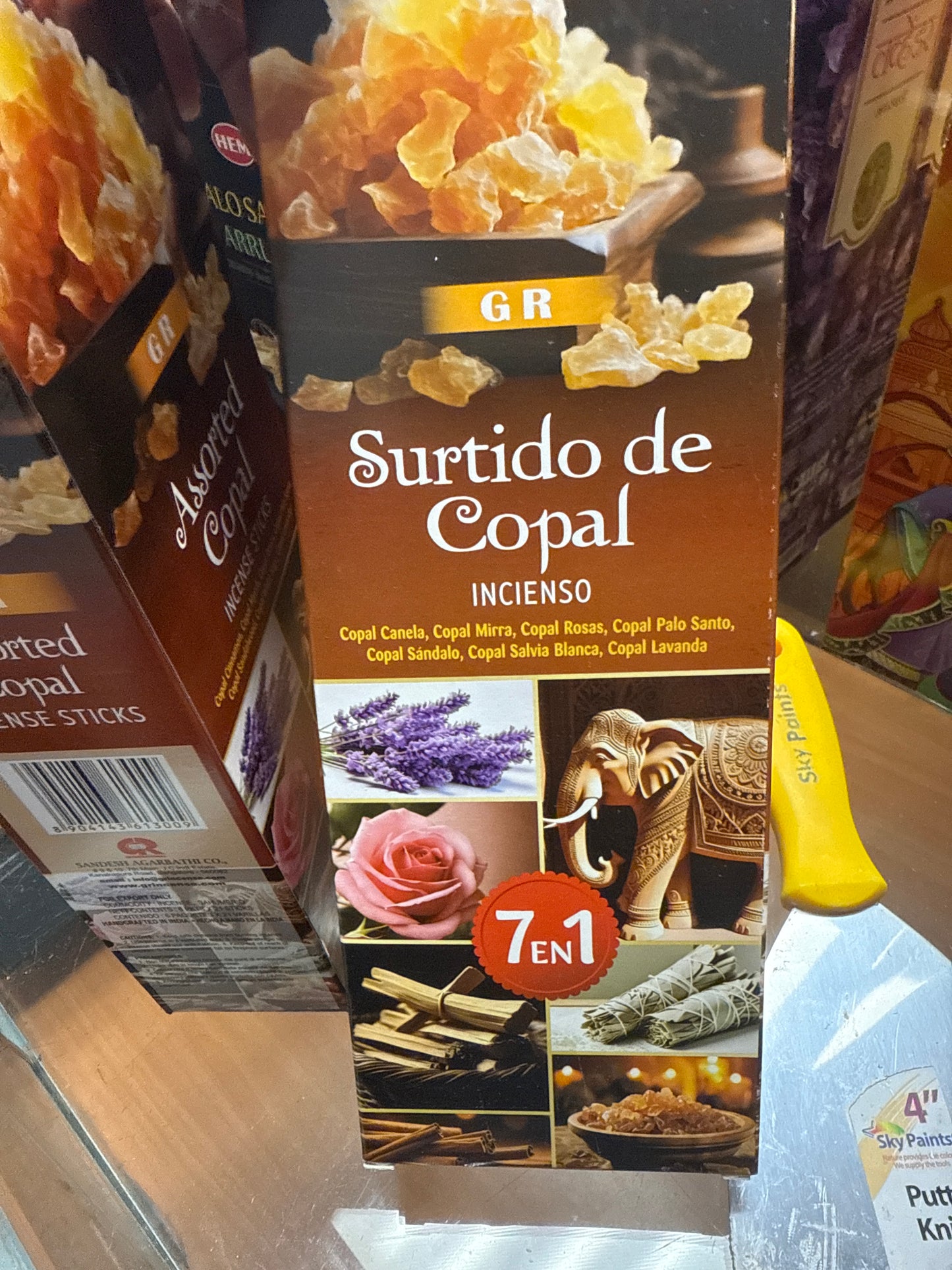 Surtido de Copal - Incienso 7 en 1