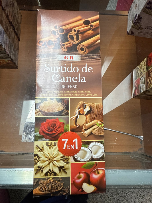 Surtido de Canela - Incienso 7 en 1