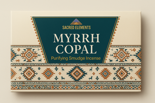 Sacred Elements Myrrh Copal - Packaging Mejorado