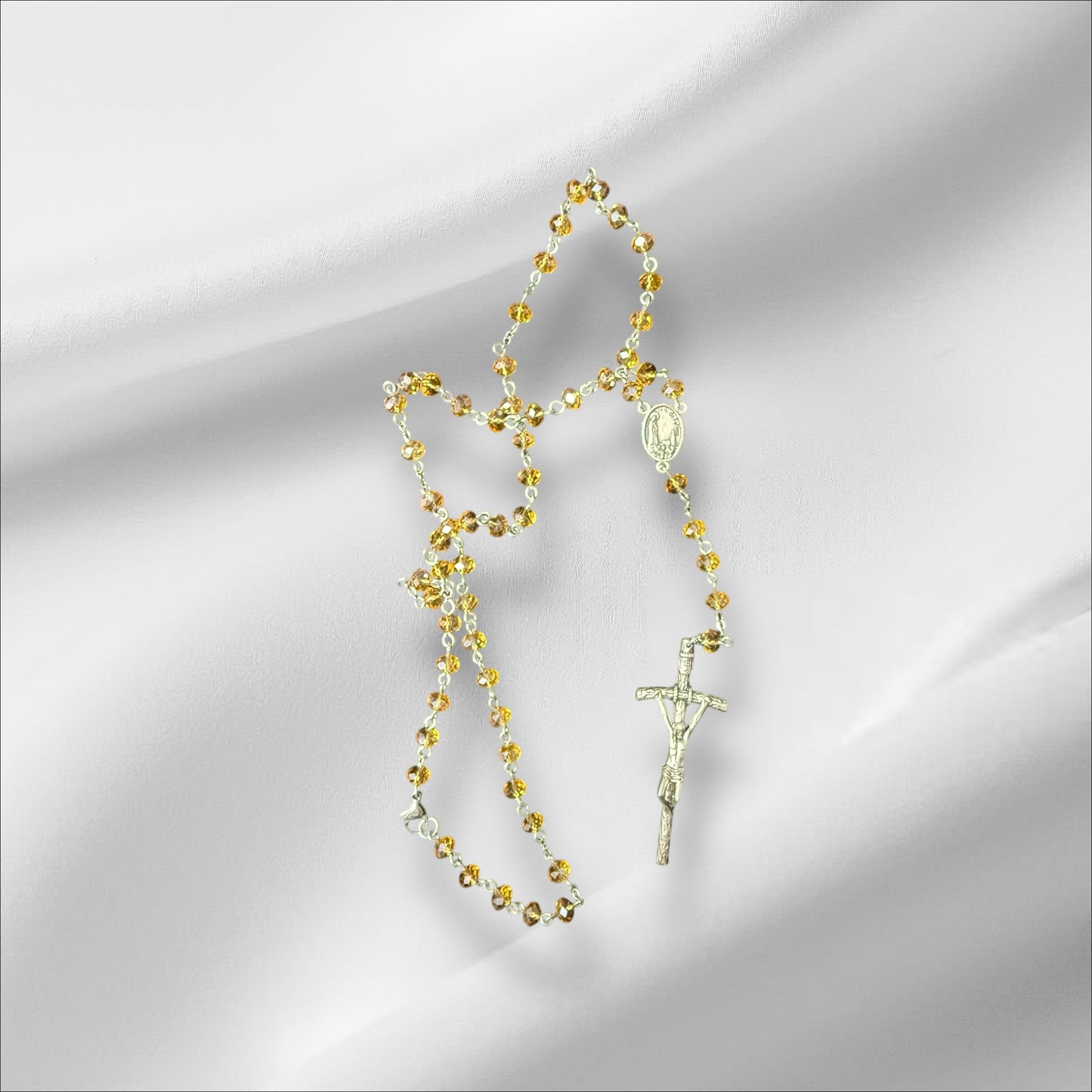 Rosario con cruz de San Juan XXIII