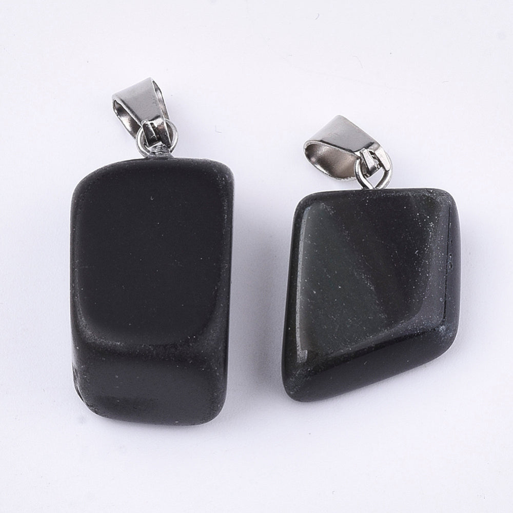 Dijes de Cuarzo con Collar en Hilo