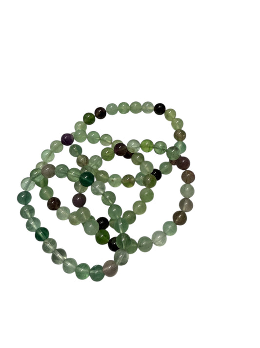 Pulsera  Fluorita Multicolor 8mm