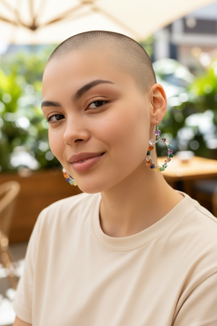 Aretes de Cuarzo y Aluminio