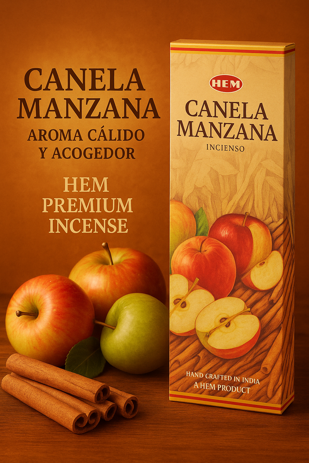 Banner Canela Manzana