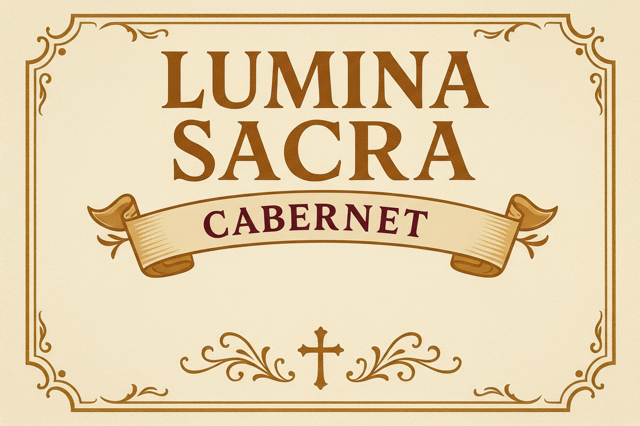 Etiqueta Lumina Sacra Cabernet