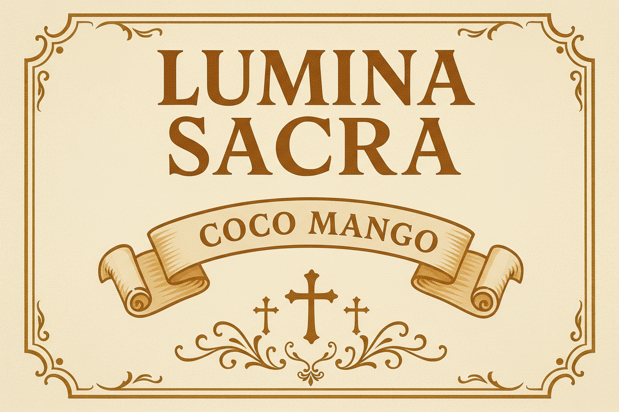 Etiqueta Lumina Sacra Coco Mango