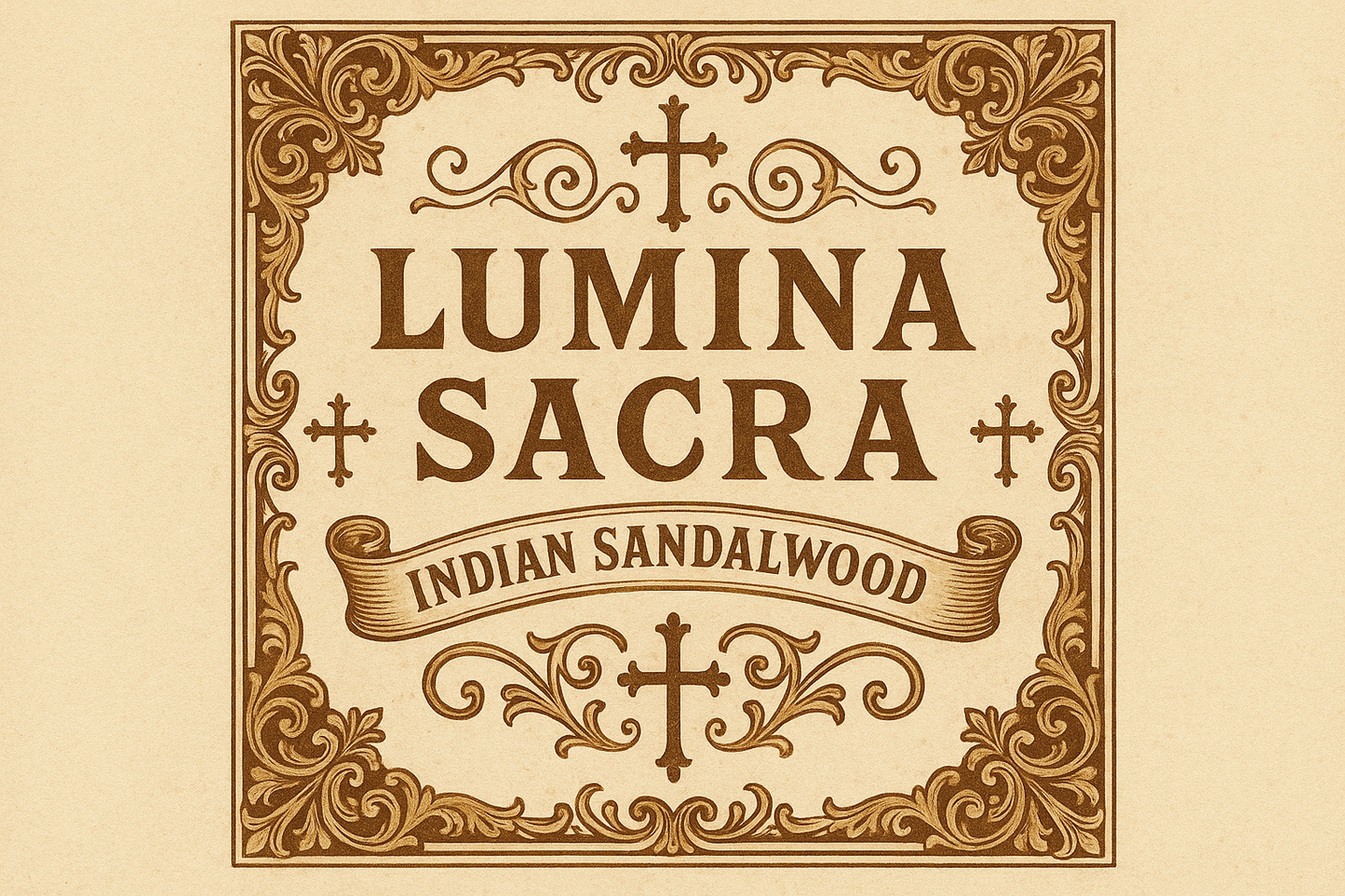 Etiqueta Lumina Sacra Indian Sandalwood