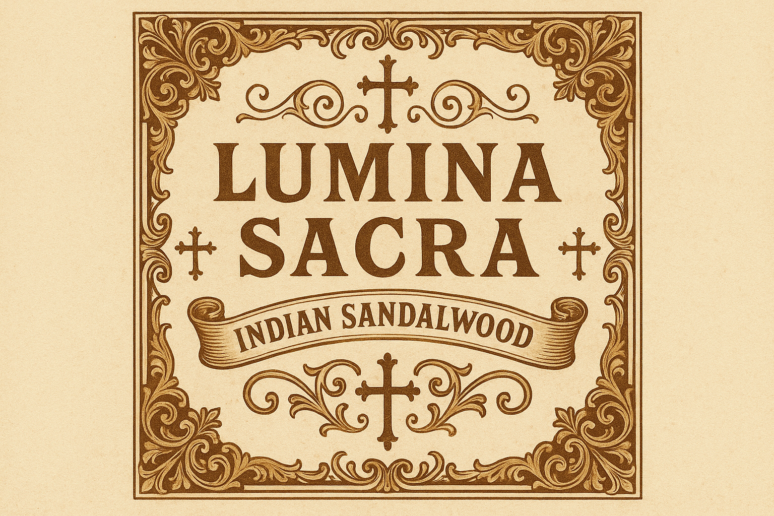 Etiqueta Lumina Sacra Indian Sandalwood