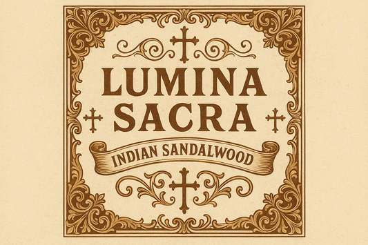 Etiqueta Lumina Sacra Indian Sandalwood