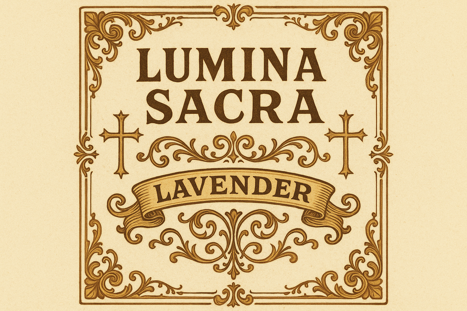 Etiqueta Lumina Sacra Lavender