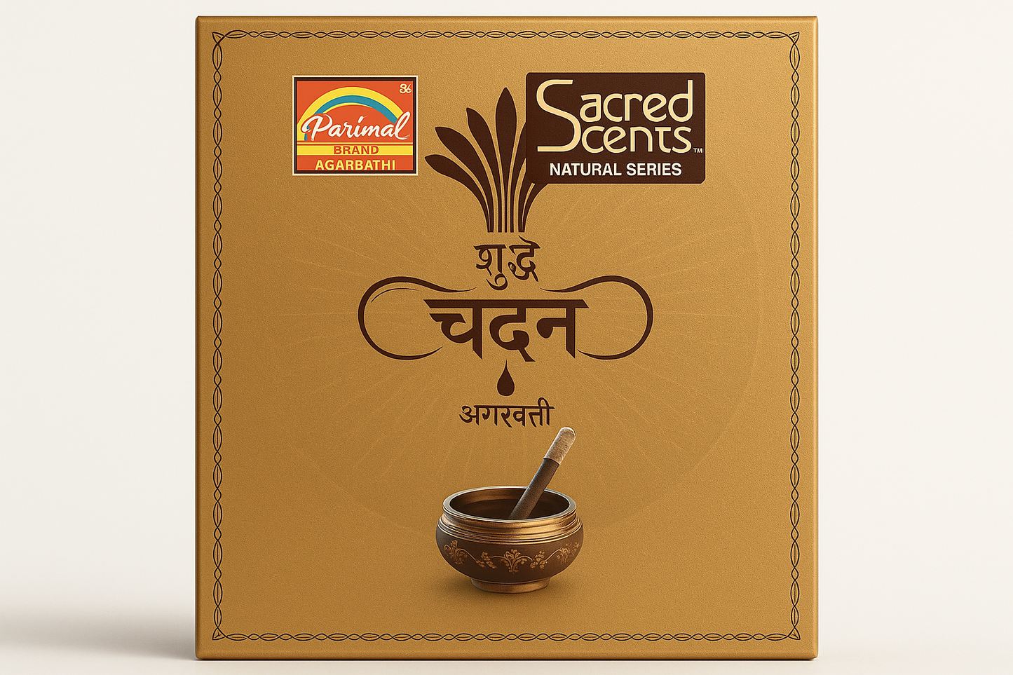 Parimal Sacred Scents Pure Sandal - Packaging Premium