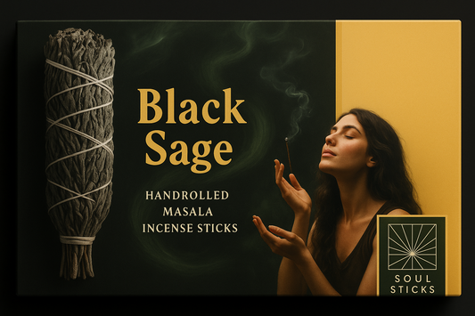 Soul Sticks Black Sage - Packaging Premium