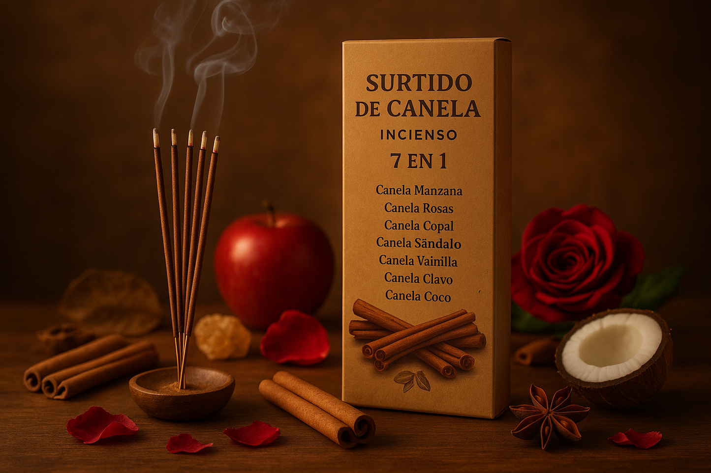 Surtido de Canela Incienso